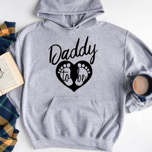 GeckoCustom To Be Daddy Family T-shirt, HN590 Pullover Hoodie / Sport Grey Color / S