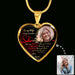 GeckoCustom To My Wife Always Remember Custom Heart Necklace Luxury Necklace (Gold)