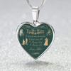 GeckoCustom To My Wife Girlfriend Custom Heart Necklace