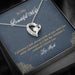 GeckoCustom To My Wife Girlfriend Personalized Message Card Necklace T125 Forever Love