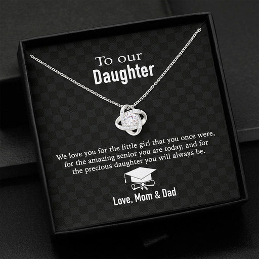 GeckoCustom To Our Daughter Love Mom & Dad Personalized Necklace