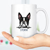 GeckoCustom To The Best Dog Dad Personalized Custom Dog Dad Mug C357