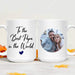 GeckoCustom To the Best Papa In The World Coffee Mug, Father's Day Gift HN590 15 oz