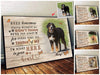 GeckoCustom Tomorrow Without Me I'm Right Here In Your Heart Dog Poster, Dog Lover Gift, Dog Loss Gift, Memorial Gift, HN590