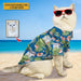 GeckoCustom Upload Photo Cat Hawaiian Shirt, N304 HN590