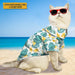 GeckoCustom Upload Photo Cat Hawaiian Shirt, N304 HN590
