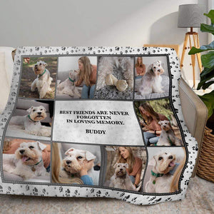GeckoCustom Upload Photo, Custom Quotes Blanket For Dog, Cat Lovers, HN590