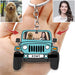 GeckoCustom Upload Photo Dog Keychain, Dog Lover Gift, Cat Lover Gift, Acrylic Keychain 2"x2" HN590 50mm x 50mm / 1 Piece
