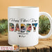 GeckoCustom Upload Photo Happy Father's Day Family Mug, HN590