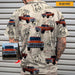 GeckoCustom Upload Photo Truck Hawaiian Shirt, N304 HN590