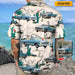 GeckoCustom Upload Photo Truck Hawaiian Shirt, N304 HN590