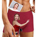 GeckoCustom Upload Photo Women Hug Underwear Men's Boxer Briefs Classic N369 HN590