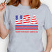 GeckoCustom Usa Flag 4th of July Personalized Custom Shirt H392