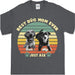 GeckoCustom (UT) Personalized Photo Custom T Shirt, Dog Lover Gift Best Dog Mom Ever Unisex T-Shirt / Black / S