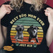 GeckoCustom (UT) Personalized Photo Custom T Shirt, Dog Lover Gift Best Dog Mom Ever Women T Shirt / Black Color / S
