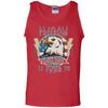 GeckoCustom 4TH JULY Unisex Tank Top / Red / S
