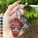 GeckoCustom Vintage Keychain, Gift For Fisherman HN590 1 Piece / 3"H x 1.5"W