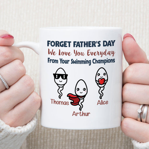 GeckoCustom We Love You Everyday Personalized Custom Father's Day Mug C346