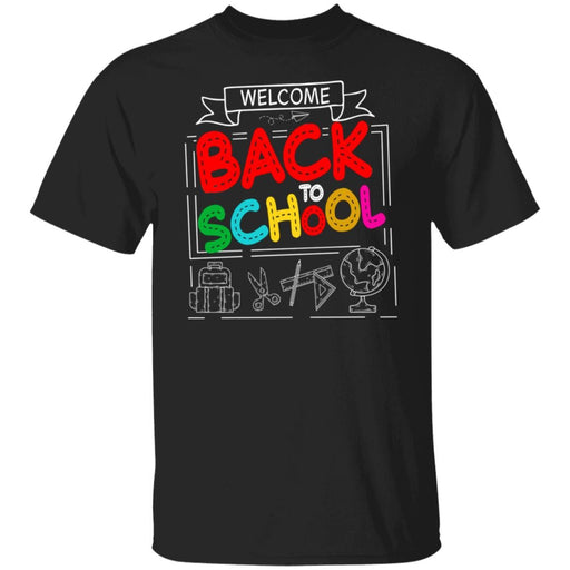 GeckoCustom Welcome Back To School 1st Day of School Shirt H423 Basic Tee / Black / S