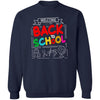 GeckoCustom Welcome Back To School 1st Day of School Shirt H423 Sweatshirt / Navy / S