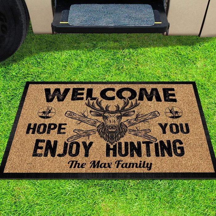 Custom Welcome Mat-personalized Welcome Mat-front Porch Mat-welcome Mat  With Name-welcome Doormat-welcome Door Mat-family Name Welcome Mat 