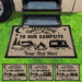 GeckoCustom Welcome To Our Campsite Camping Doormat, RVs Camper Motorhome, Camping Gift, HN590