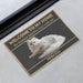GeckoCustom Welcome To The Pet Home Personalized Custom Photo Dogs Cats Pets Doormats C597