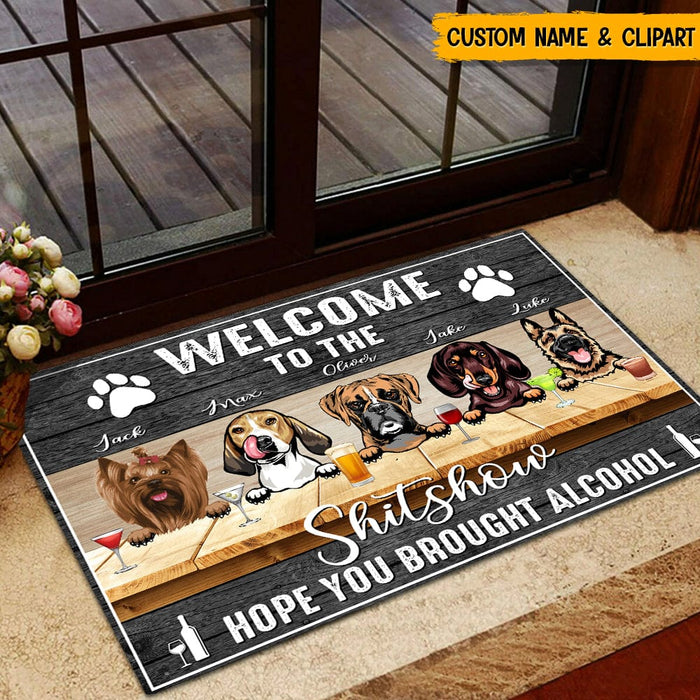 Welcome to the shitshow Funny Door Mat