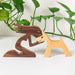GeckoCustom Wood Sculpture, Dog Lover Gift, Wooden Carving A Black Woman With Dog