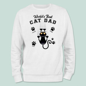 GeckoCustom World's Best Cat Dad Father's Day Shirt N304 889139