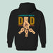 GeckoCustom World's Best Dad Ever Ever Family Shirt, HN590 Pullover Hoodie / Black Colour / S