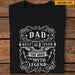 GeckoCustom Worlds No1 Dad Back Family Shirt N304 HN590
