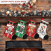 GeckoCustom YHN Christmas Stocking, Dog Christmas Stocking HN590 Pack 1 / Height: 16 inches - Width: 7.5 inches