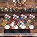 GeckoCustom yhn Christmas Stocking, Dog Christmas Stocking HN590