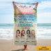 GeckoCustom You And I Are Sister Beach Towel T368 HN590