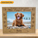 GeckoCustom You Have Left Paw Prints On Our Hearts Picture Frame T368 HN590 10"x8" / Wood Frame