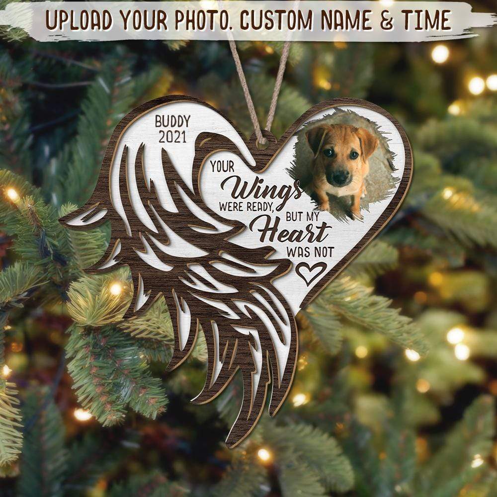 Your Wings Were Ready Family Memorial Custom Photo Shirt — GeckoCustom