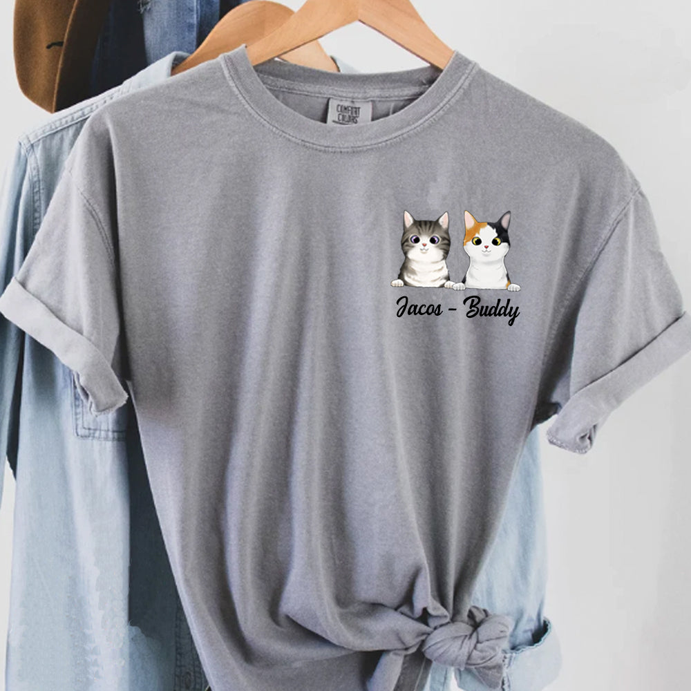 Personalized Cat Clipart Cat Shirt, N304 HN590